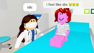 Roblox maple hospital roleplay...