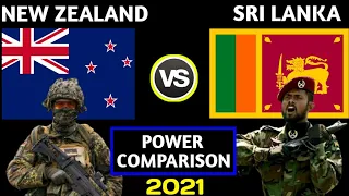 New Zealand vs Sri Lanka military power comparison 2021 | Sri Lanka vs New Zealand military power