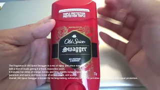 TESTING OLD SPICE SWAGGER ANTIPERSPIRANT&DEORDORANT#oldspice #deodorant #antiperspirant #bodyordor