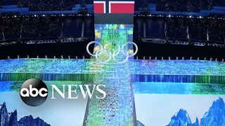 2022 Winter Olympics begin with dazzling opening ceremonies