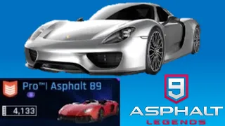 Asphalt 9: iBelvga VS Asphalt 89 [3 Epic Races] Porsche 918 Spyder Multiplayer