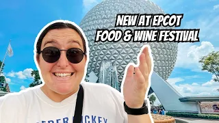 NEW Food at Epcot’s Food & Wine Festival