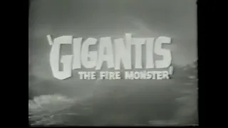 Gigantis, the Fire Monster/Teenagers From Outer Space - Partial TV Spot