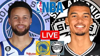 LIVE: GOLDEN STATE WARRIORS vs SAN ANTONIO SPURS | NBA | SCOREBOARD | PLAY BY PLAY