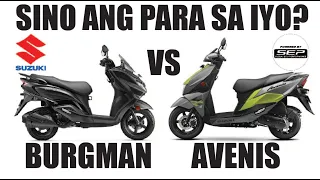 Suzuki Burgman & Avenis Comparison