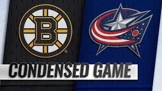 04/02/19 Condensed Game: Bruins @ Blue Jackets