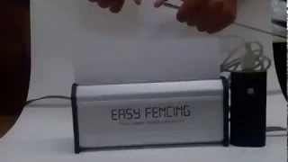 Easy Fencing - Three weapon fencing scoring machine V2 - Demo