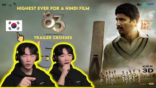 Korean Reacts To 【83 Official Trailer】 | Ranveer Singh, Deepika Padukone, Pankaj Tripathi