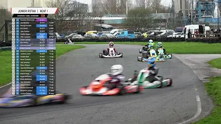 Hooton Park Karting Round 3 2024: Broadcast TV Edit Part 2. CRAZY KARTING FINAL For Juniors!