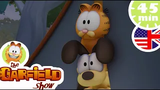 🐶Garfield helps Odie!😍- HD Compilation