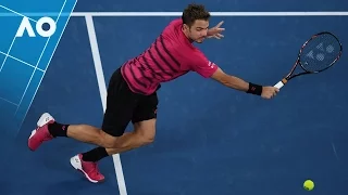 Wawrinka stuns Federer with great shot (SF) | Australian Open 2017