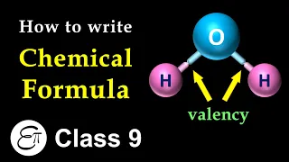 How to Write Chemical Formula || Atoms and Molecules - 10 || in Hindi for Class 9 Science NCERT