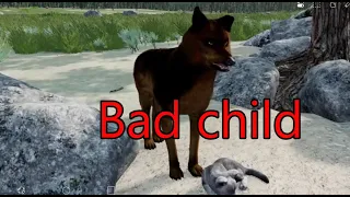 WolfQuest 3 AE | Bad child | music video .