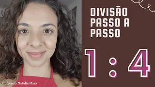 "1/4" "1:4" "Dividir 1 por 4" "Dividir 1 entre 4" "1 dividido por 4" "Divisão para iniciantes"