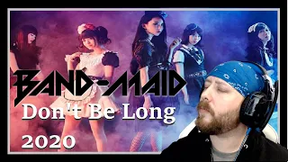 BAND-MAID / Don't Be Long (Spotify ver.) Reaction | Metal Musician Reacts