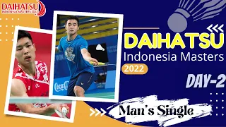 🔴 LIVE Score | SOONG Joo Ven (MAS) Vs CHOU Tien Chen (TPE) | DAIHATSU Indonesia Masters 2022 | Day-2