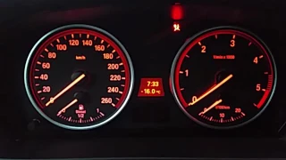 BMW e60 530xD Winter cold start -15°C