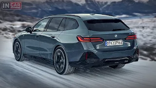 The new BMW 5 Series Touring — large trunk and 600 hp