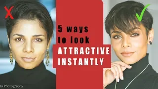 5 Simple Ways To Look More Attractive & Confident INSTANTLY- 2019