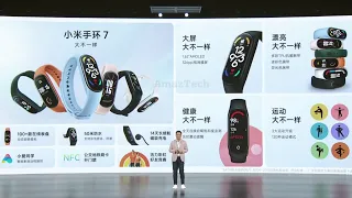 Xiaomi Mi Band 7 (2022) - Full Launch Event | Xiaomi Smart Band - Smartband Review NFC