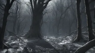 Whispers of the Dead Forest | Creepy Wind Ambient | Dark Ambient