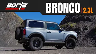 Borla Exhaust for 2021+ Ford Bronco 2.3L EcoBoost