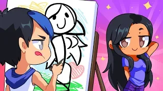 PAINTING APHMAU! | Skribbl.io