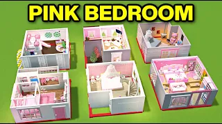 PINK BEDROOM BUILD BATTLE in Bloxburg