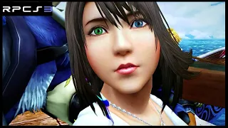 Final Fantasy X HD Remaster:  RPCS3 4K Gameplay Sample -【Longplays Land】