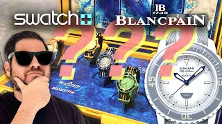 BLANCPAIN DROPS COLLAB WITH SWATCH!! - CAN IT "TOP" THE MOONSWATCH??