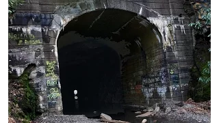 Exploring the abandoned Lofty RailroadTunnel - opened in 1839