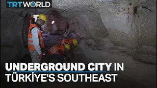 Underground city discovered in Türkiye's southeast