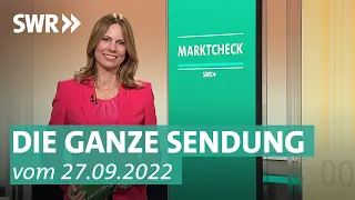 Sendung vom 27. September 2022: Pilze sammeln, Reiseärger und Co. | Marktcheck SWR