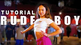RUDE BOY - Rihanna (Super Bowl Mix) Dance TUTORIAL | Matt Steffanina ft Nicole Laeno