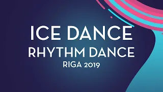 Katica Kedves / Fedor Sharonov (HUN)| Ice Dance Rhythm Dance | Riga 2019