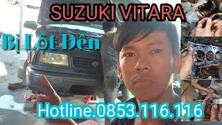 Đại Tu Máy Suzuki VITARA Bị Lột Dên ( Garage Minh Đức Ô Tô ) Hotline.0853.116.116 Đức