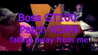 BOSS GT100 PATCH KORN