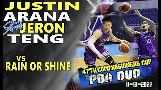 Justin Arana x Jeron Teng Full Duo Highlights vs Rain or Shine  | Arana 16 pts | Teng 20 pts