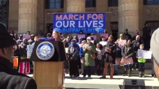 March For Our Lives Buffalo: Politicians listen