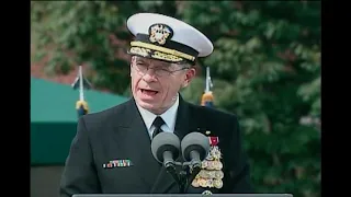 Admiral Michael G. Mullen Sworn-In as 17th Chairman of the Joint Chief of Staff