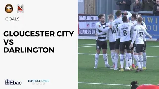 Goals: Gloucester City v Darlington