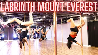 Labrinth Mount Everest Allure Fitness Pole Dance Choreography rehearsal