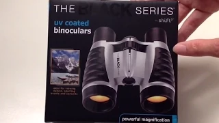 The Black Series By Shift3 UV Coated Binoculars Unboxing