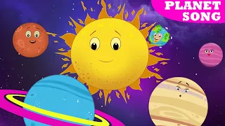 Planet Song For Kids | The Solar System Song | Nursery Rhymes & Kids Songs | Emmie Baby Songs