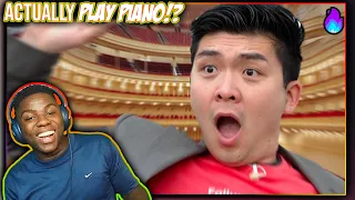 When Asians ACTUALLY want to Play Piano [Wolf ReActions]