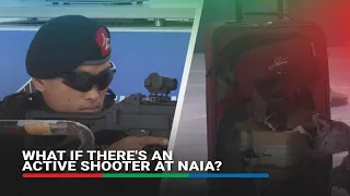 Simulation: What if there's an active shooter at NAIA? | ABS-CBN News