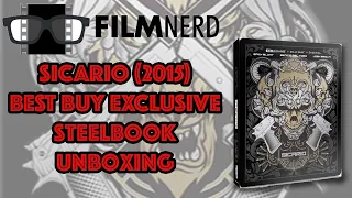 Sicario Best Buy Exclusive 4K Steelbook Unboxing | FilmNerd