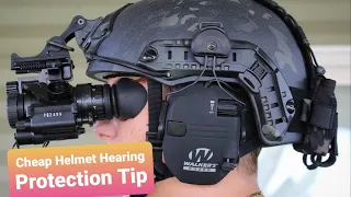 How to: Walkers Hearing Protection on Helmet ARC Rails