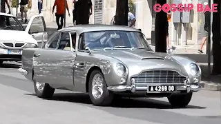 James Bond filming with an Aston Martin DB5 for 'No Time To Die'!