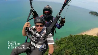 Bukit Bubus Paragliding 2023 may 9